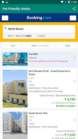 Pet Friendly Hotels screenshot 6