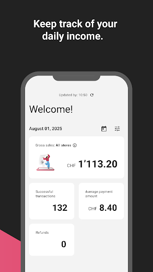 TWINT Business Portal Screenshot 1
