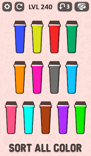 Soda Sort Puzzle - Water Color Sorting - SortPuz Screenshot 2
