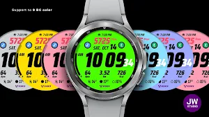 JW058 jwstudio watchface Screenshot 3