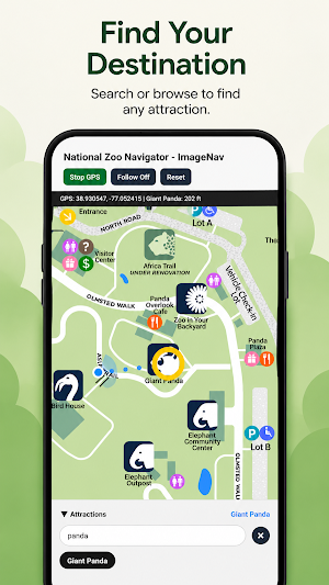 National Zoo Navigator Screenshot 2