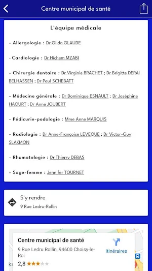 La Santé à Choisy Screenshot 2