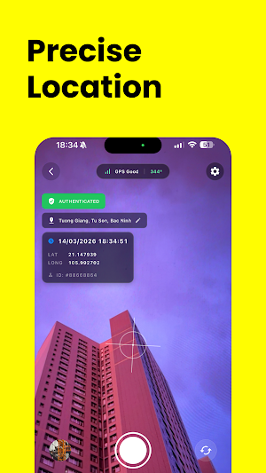 TimeProof: GPS Check-in Camera Screenshot 3