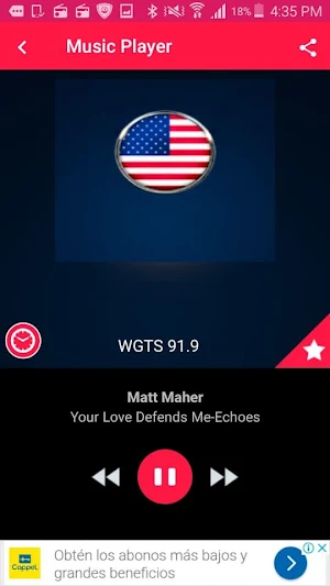 91.9 Christian Radio Station Screenshot 1