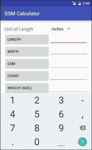 GSM Calculator Screenshot 0