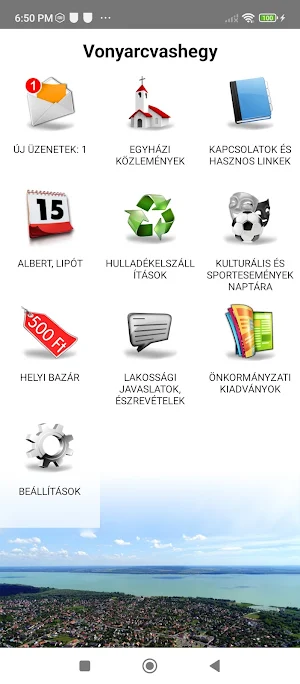 Vonyarcvashegy Screenshot 0