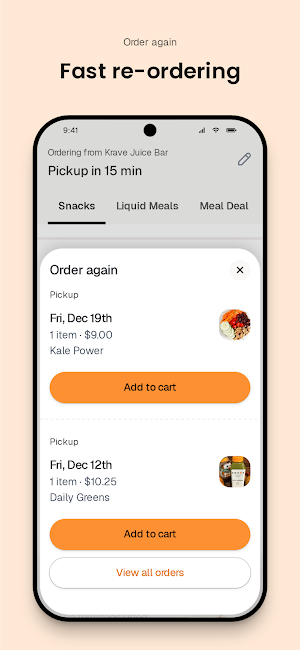 KRAVE Juice Bar Screenshot 3