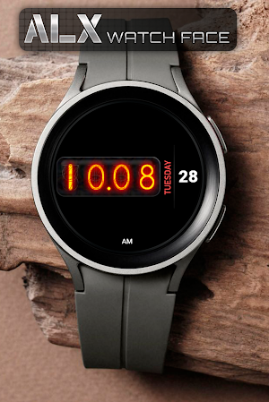 ALX04 Lamp Watch Face Screenshot 1
