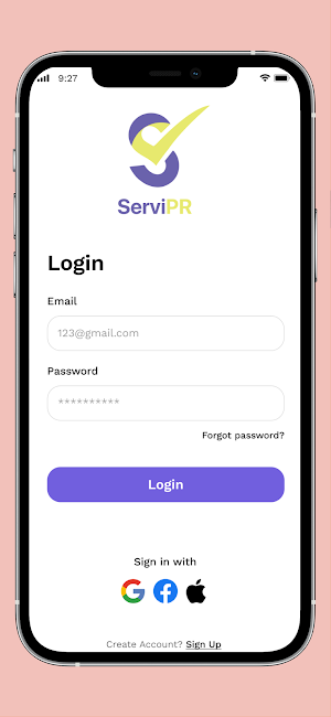 ServiPR Screenshot 1