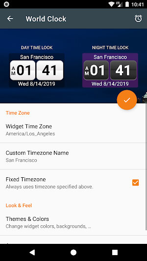 World Clock Widget Screenshot 2