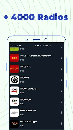 DE Radio: German Radios Screenshot 1