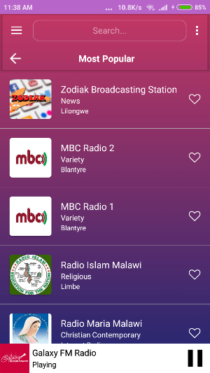 A2Z Malawi FM Radio | 150+ Radios | Music & Songs screenshot 4