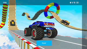 Monster Truck Stunt Simulator* Screenshot 0