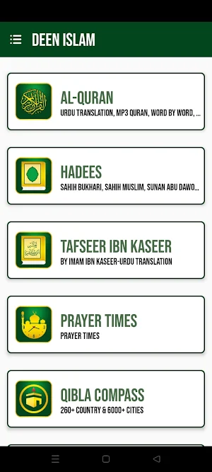 Deene Islam, Quran - Hadees Screenshot 1