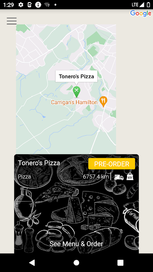 Tonero's Pizza Screenshot 1