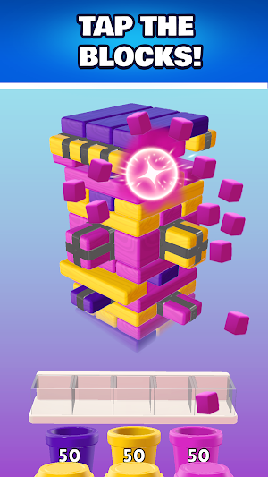 Cup Sort Tower Screenshot 1