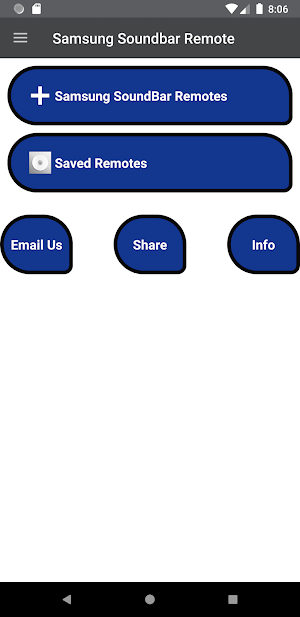 Samsung Soundbar Remote Screenshot 0