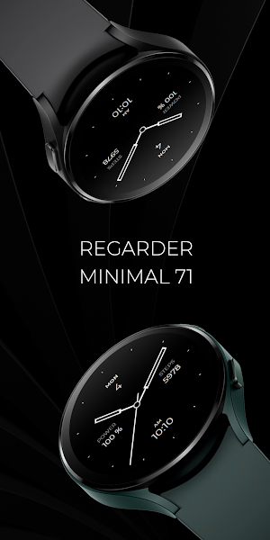 Regarder Minimal 71 Watch Face Screenshot 1