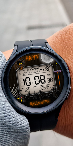 DIGI Halloween WS75 Watch face Screenshot 3