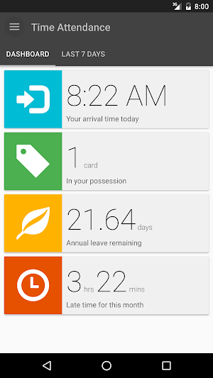 Time Attendance Screenshot 0