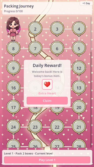 Packing GO GO GO! Puzzle Game Screenshot 1