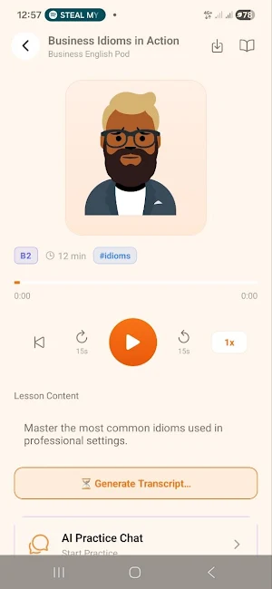 ProTalk: Business English AI Screenshot 3
