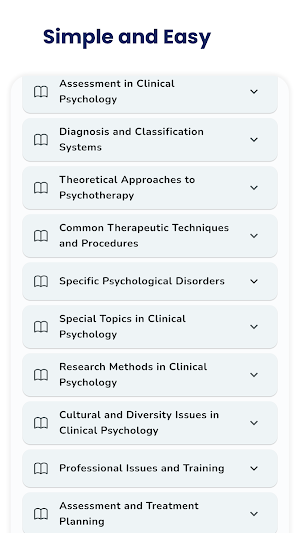 Clinical Psychology Screenshot 0