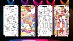 Bible Coloring Book for adults Screenshot 0