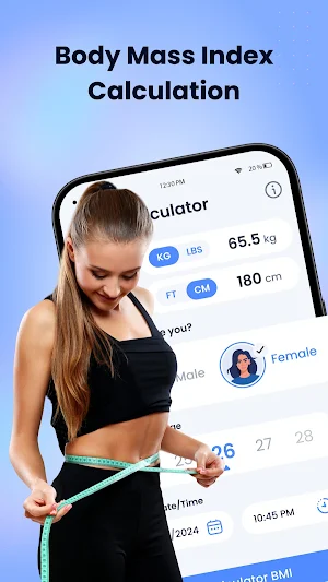 BMI Calculator Screenshot 1