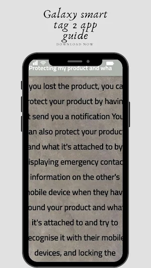 Galaxy smart tag 2 app guide Screenshot 3