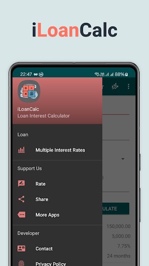 iLoanCalc–EMI Loan Calculator Screenshot 1