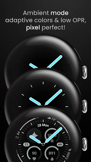 Aurora Analog Watch Face Screenshot 3