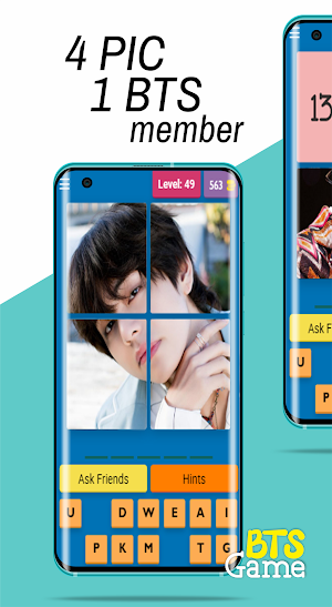 BTS Game | 4 PIC 1 BTS MEMBER Screenshot 0