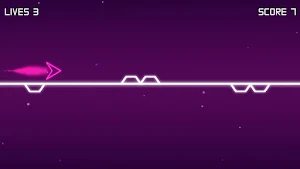 Neon line run Screenshot 1