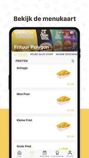 Frituur Polygon Screenshot 1