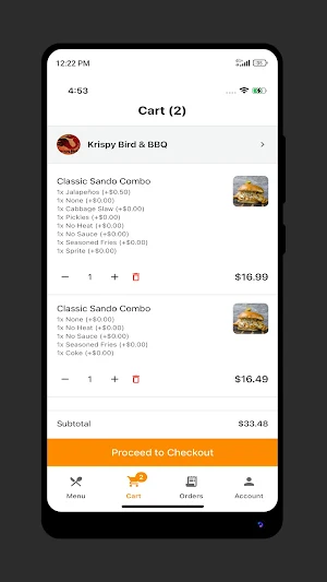 Krispy Bird & BBQ Screenshot 2