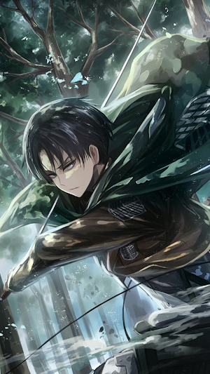 Levi Ackerman Wallpaper HD 4K Screenshot 0