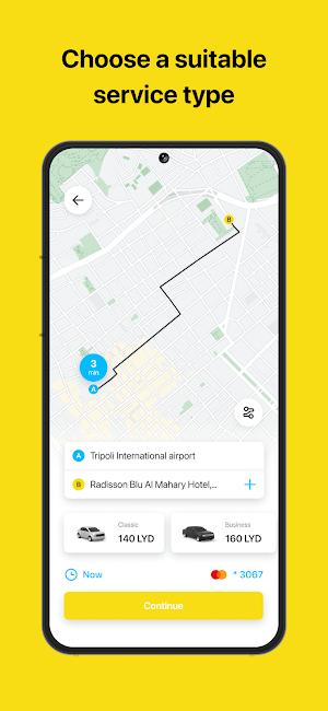 Libyan Taxi Mawakeb Screenshot 1