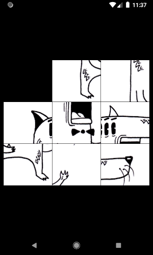 Absurd Monsters Puzzle: 3x3 puzzle for Wear OS Screenshot 0
