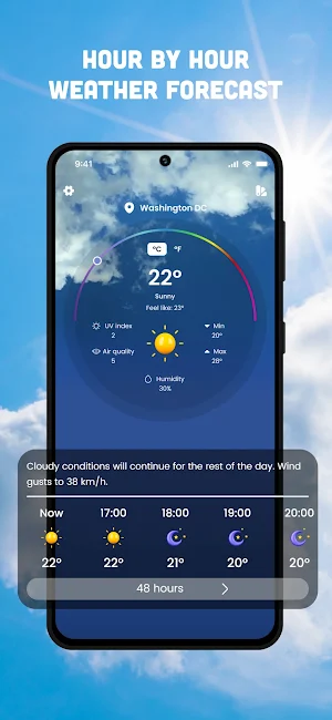 WeatherWiz: Forecast & Radar Screenshot 2