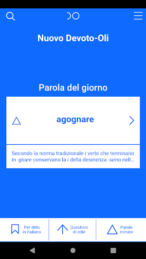 Nuovo Devoto-Oli Screenshot 0