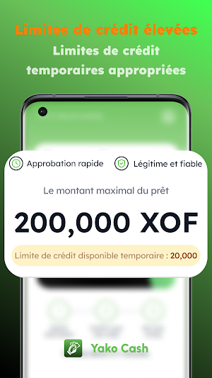 Yako Cash - prêt d'argent Screenshot 0