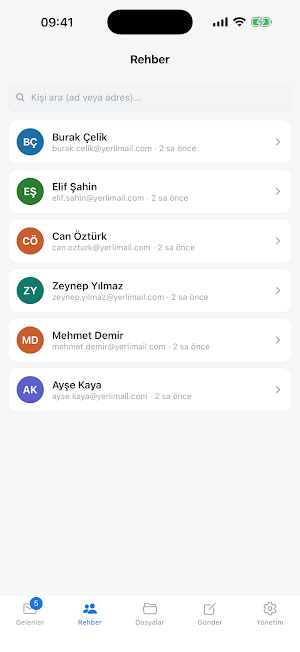 YerliMail Screenshot 1