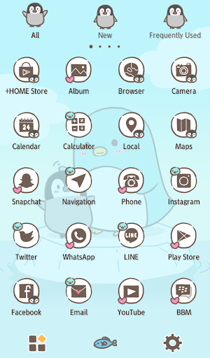Cute Wallpaper Penguin Parent Theme Screenshot 2