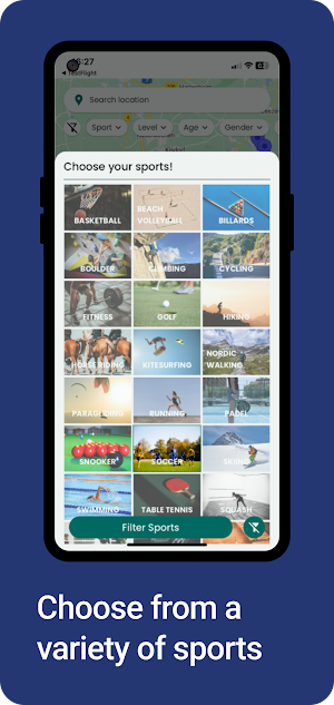 JUBEL - Find sports buddies! Screenshot 2