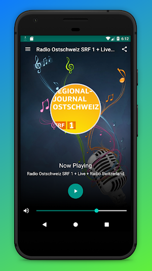 SRF 1 Radio Ostschweiz Online Screenshot 0