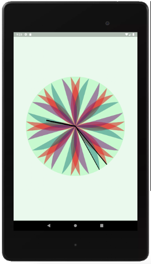 Mesmerising Clock Screenshot 3