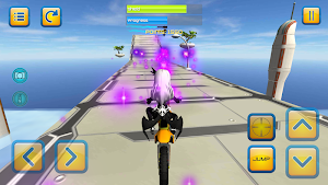 Motorbike Girls Jumping Mission Screenshot 3