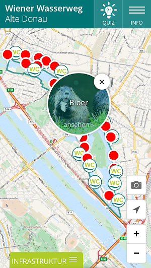 Wiener Wasserweg Screenshot 1