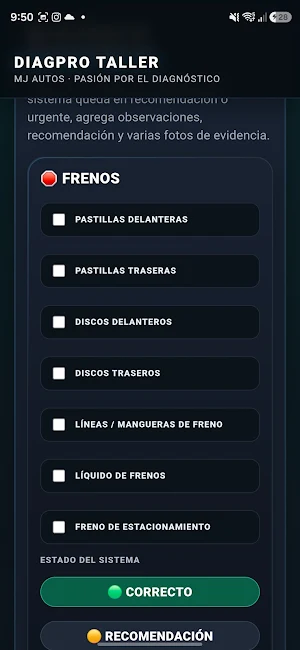 DiagPro Taller Screenshot 3